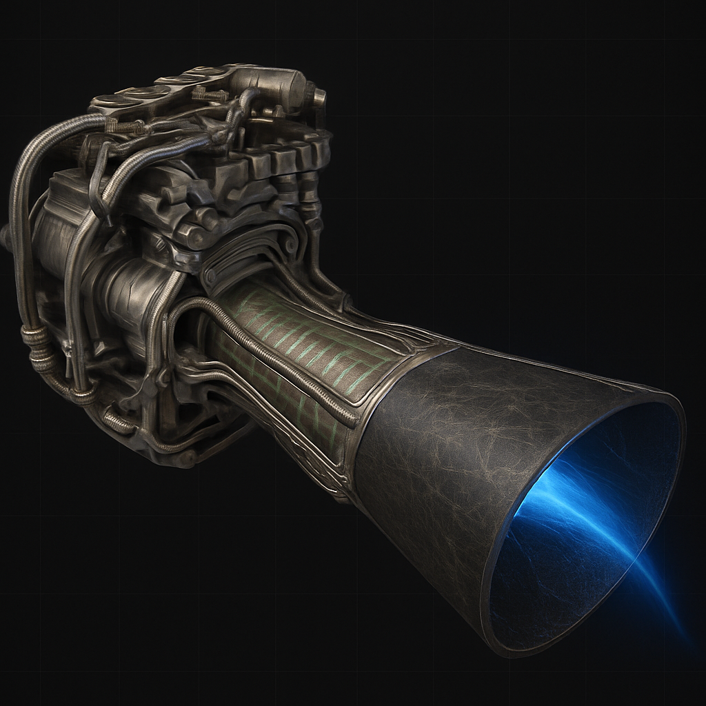 AEROSPIKE PROPULSION SYSTEM visualization